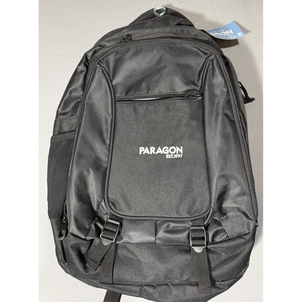 Paragon Backpack Black Life in Motion Gemline NWT NEW Bag